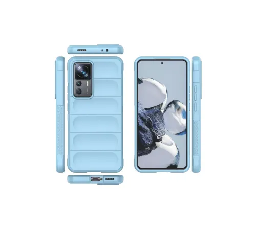 Xiaomi Mi 12T Pro Kılıf Optimum Silikon - Sky Blue