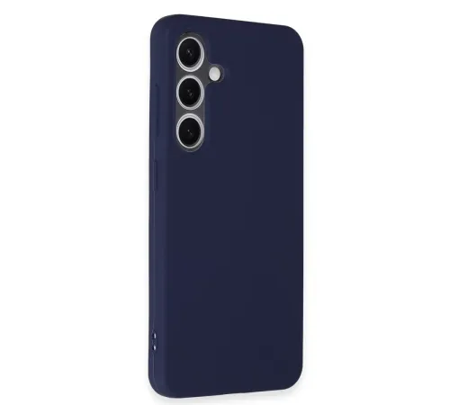 Samsung Galaxy S24 Kılıf First Silikon - Lacivert