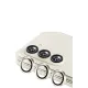 Samsung Galaxy Z Fold 5 Valdez Metal Kamera Lens - Krem