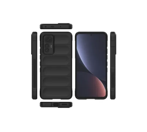 Xiaomi Mi 12 Lite Kılıf Optimum Silikon - Siyah
