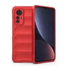 Xiaomi Mi 12 Lite Kılıf Optimum Silikon - Kırmızı