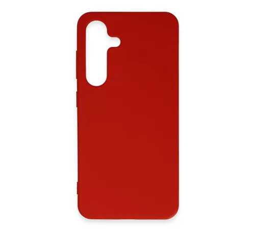 Samsung Galaxy S24 Kılıf First Silikon - Kırmızı