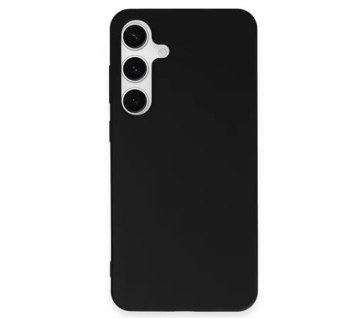 Samsung Galaxy S24 Plus Kılıf First Silikon - Siyah