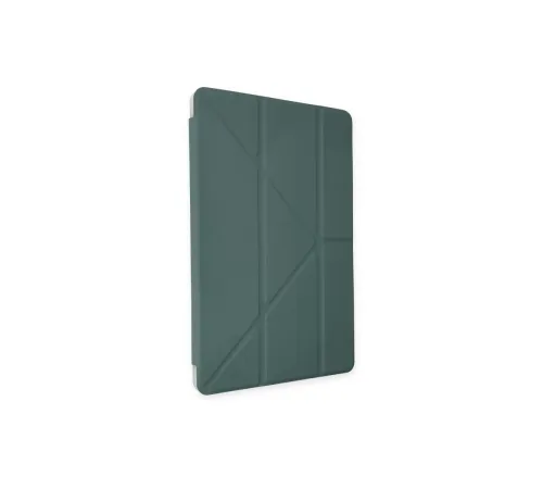 Apple iPad Pro 11 (2018) Kılıf Kalemlikli Mars Tablet Kılıfı - Koyu Yeşil