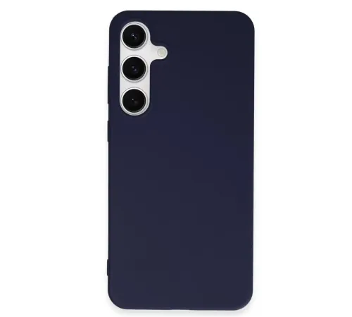Samsung Galaxy S24 Plus Kılıf First Silikon - Lacivert