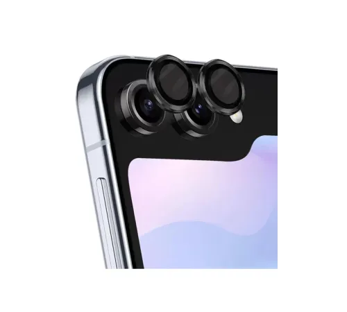 Samsung Galaxy Z Flip 5 Valdez Metal Kamera Lens - Siyah