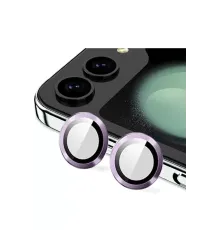 Samsung Galaxy Z Flip 5 Valdez Metal Kamera Lens - Derin Mor