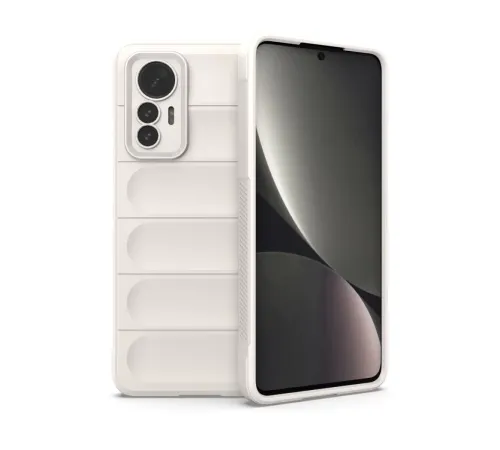 Xiaomi Mi 12 Lite Kılıf Optimum Silikon - Krem