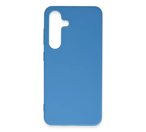Samsung Galaxy S24 Plus Kılıf First Silikon - Mavi