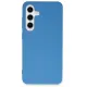 Samsung Galaxy S24 Plus Kılıf First Silikon - Mavi