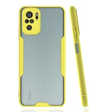 Xiaomi Redmi Note 10 Kılıf Platin Silikon - Sarı