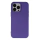 Apple iPhone 14 Pro Max Kılıf Nano içi Kadife Silikon - Mor