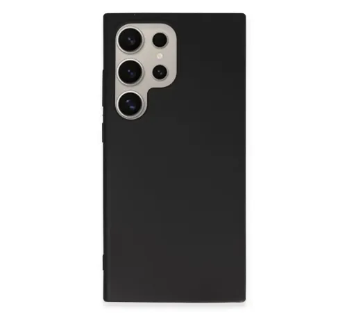 Samsung Galaxy S24 Ultra Kılıf First Silikon - Siyah