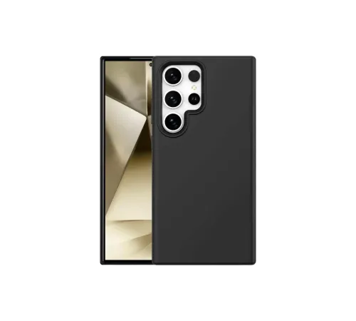 Samsung Galaxy S24 Ultra Kılıf First Silikon - Siyah