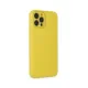 Apple iPhone 12 Pro Max Kılıf Lansman Glass Kapak - Sarı