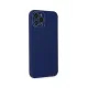 Apple iPhone 12 Pro Max Kılıf Lansman Glass Kapak - Sky Blue