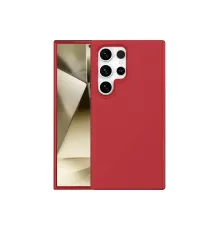 Samsung Galaxy S24 Ultra Kılıf First Silikon - Kırmızı