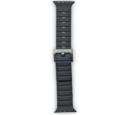 Apple Watch 42mm Magnus Mıknatıslı Silikon Kordon - Siyah