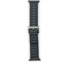 Apple Watch 42mm Magnus Mıknatıslı Silikon Kordon - Siyah