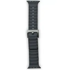 Apple Watch 42mm Magnus Mıknatıslı Silikon Kordon - Siyah
