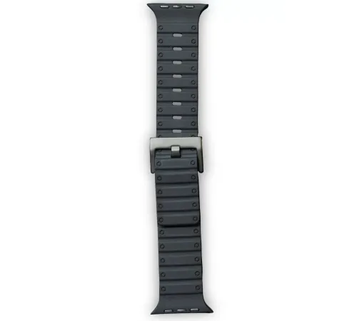Apple Watch 42mm Magnus Mıknatıslı Silikon Kordon - Siyah