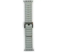 Apple Watch 42mm Magnus Mıknatıslı Silikon Kordon - Gri