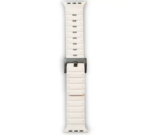 Apple Watch 42mm Magnus Mıknatıslı Silikon Kordon - Yıldız Işığı