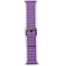 Apple Watch 42mm Magnus Mıknatıslı Silikon Kordon - Mor