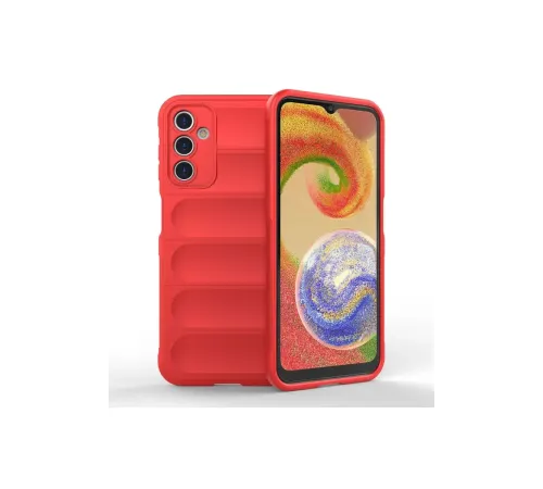 Samsung Galaxy A14 4G Kılıf Optimum Silikon - Kırmızı