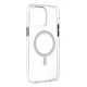 Apple iPhone 14 Pro Max Kılıf Tron Şeffaf Magsafe Kapak - Şeffaf