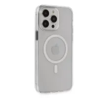 Apple iPhone 14 Pro Max Kılıf Tron Şeffaf Magsafe Kapak - Şeffaf