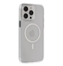 Apple iPhone 14 Pro Max Kılıf Tron Şeffaf Magsafe Kapak - Şeffaf