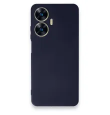 Realme C55 Kılıf First Silikon - Lacivert