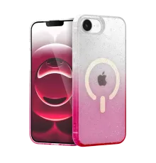 Apple iPhone 16E Pummel Shiny Magsafe Kapak - Pembe