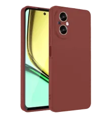 Realme 12 Lite Kılıf First Silikon - Bordo