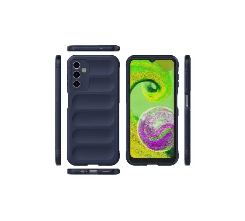 Samsung Galaxy A14 4G Kılıf Optimum Silikon - Lacivert