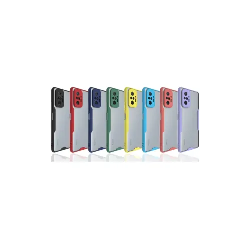 Xiaomi Redmi Note 10 Pro Kılıf Platin Silikon - Pembe