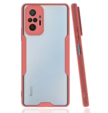 Xiaomi Redmi Note 10 Pro Kılıf Platin Silikon - Pembe