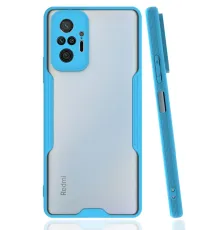 Xiaomi Redmi Note 10 Pro Kılıf Platin Silikon - Mavi