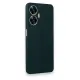 Realme C55 Kılıf First Silikon - Koyu Yeşil
