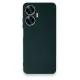 Realme C55 Kılıf First Silikon - Koyu Yeşil