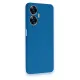 Realme C55 Kılıf First Silikon - Mavi