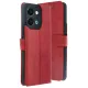 Vivo Y28 Kılıf Trend S Plus Kapaklı Kılıf - Kırmızı