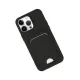 Apple iPhone 14 Pro Kılıf Kelvin Kartvizitli Silikon - Siyah