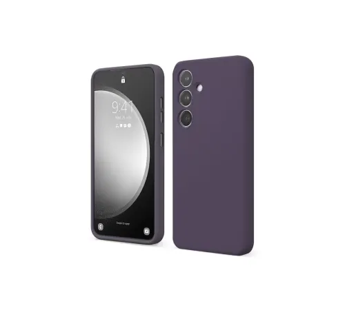 Samsung Galaxy A14 4G Kılıf First Silikon - Mor