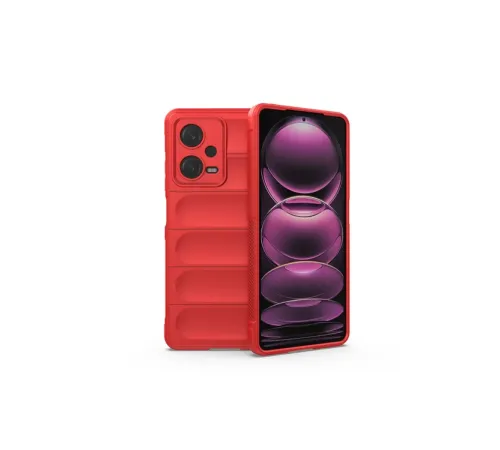 Xiaomi Redmi Note 12 4G Kılıf Optimum Silikon - Kırmızı