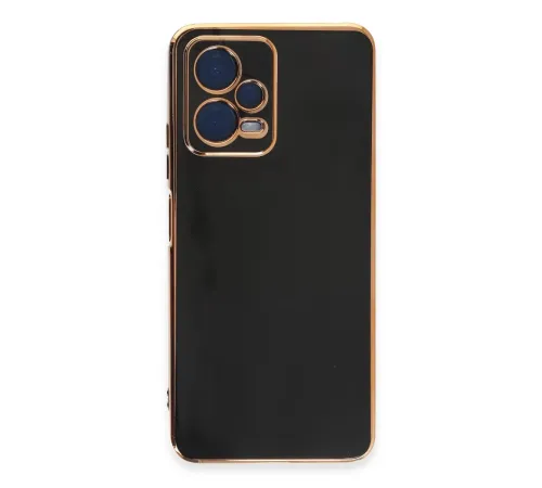 Xiaomi Poco X5 5G Kılıf Volet Silikon - Siyah