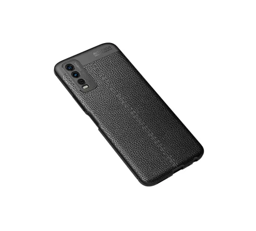 Vivo Y11S Kılıf Auto Focus Kapak - Siyah