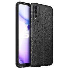 Vivo Y11S Kılıf Auto Focus Kapak - Siyah