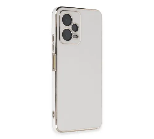 Xiaomi Poco X5 5G Kılıf Volet Silikon - Beyaz